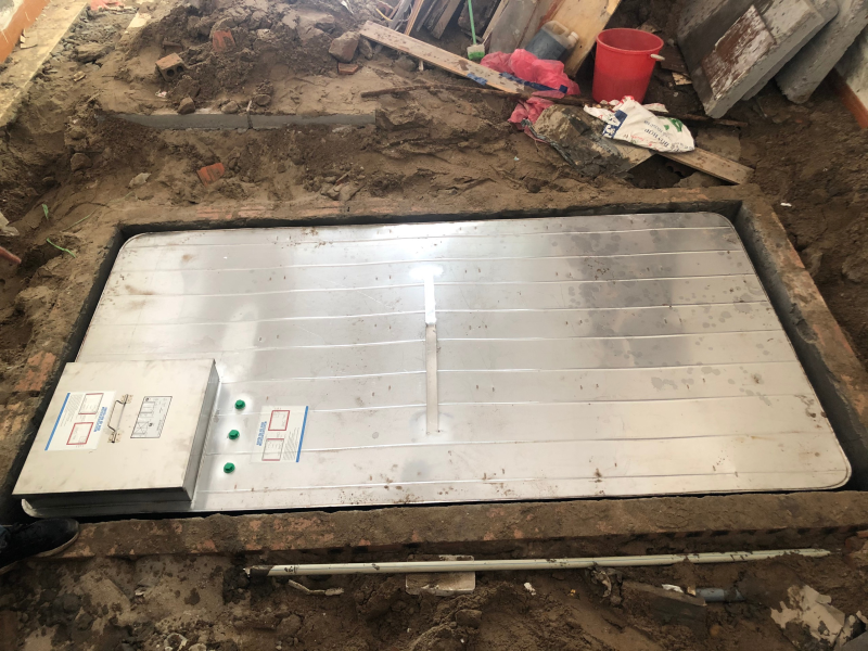 Bể inox ngầm